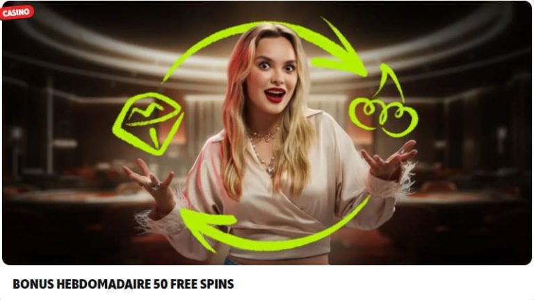 Supabet Casino bonus hebdomadaire