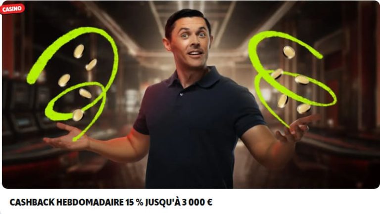 Supabet Casino cashback hebdomadaire